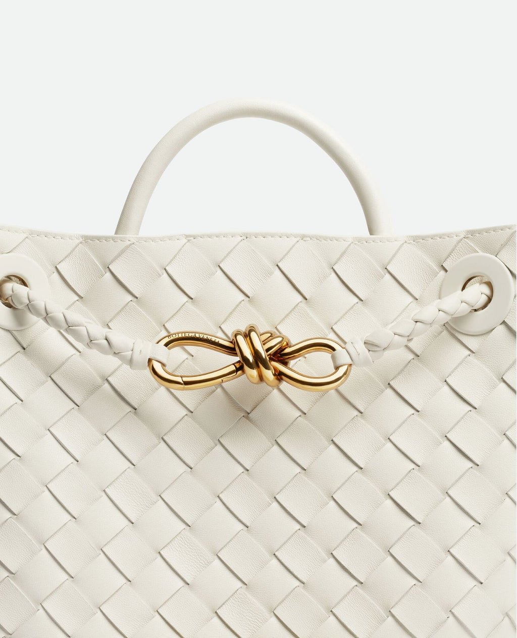 Bottega Veneta Small Andiamo Sea salt