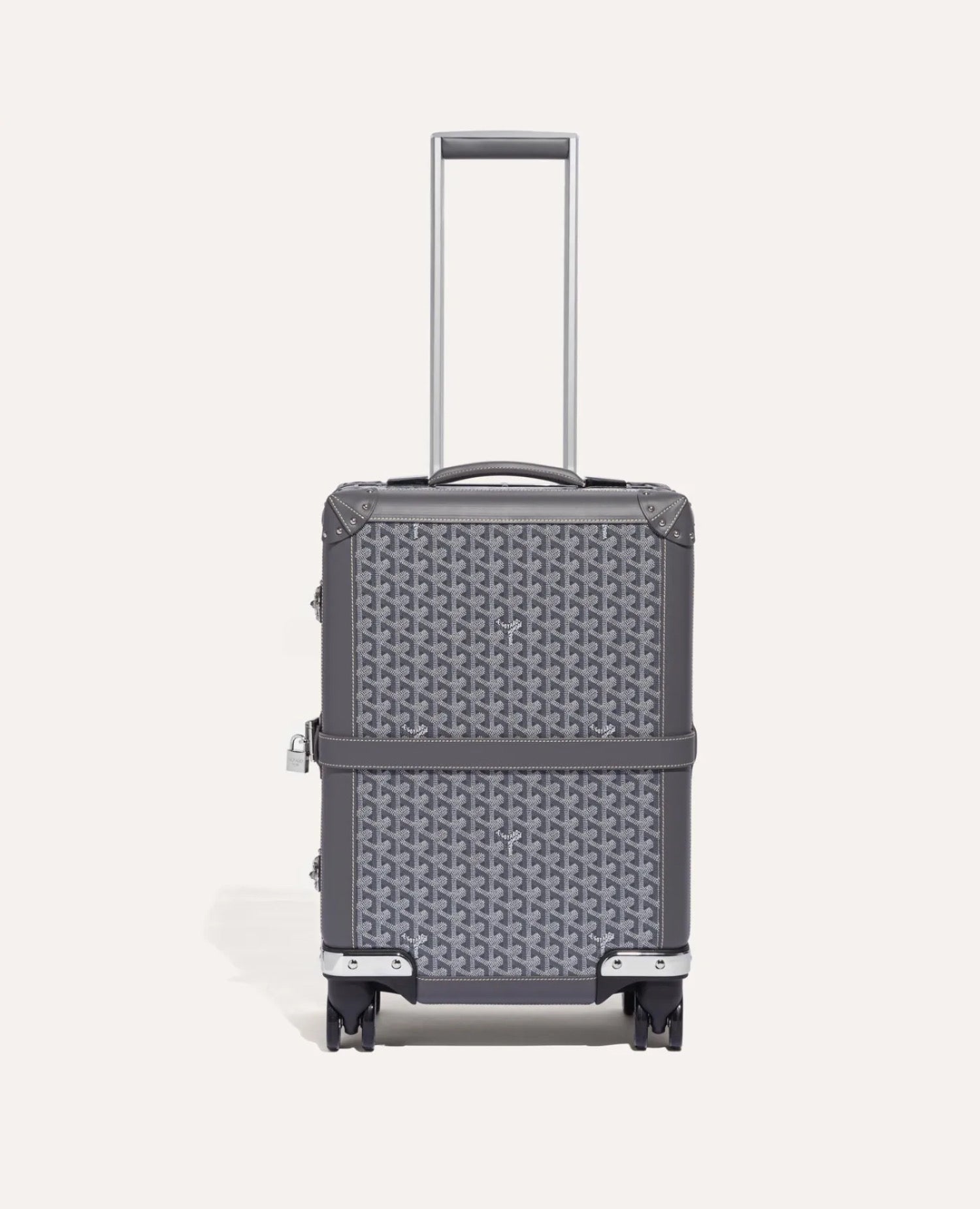 Goyard Bourget PM Trolley Case Grey