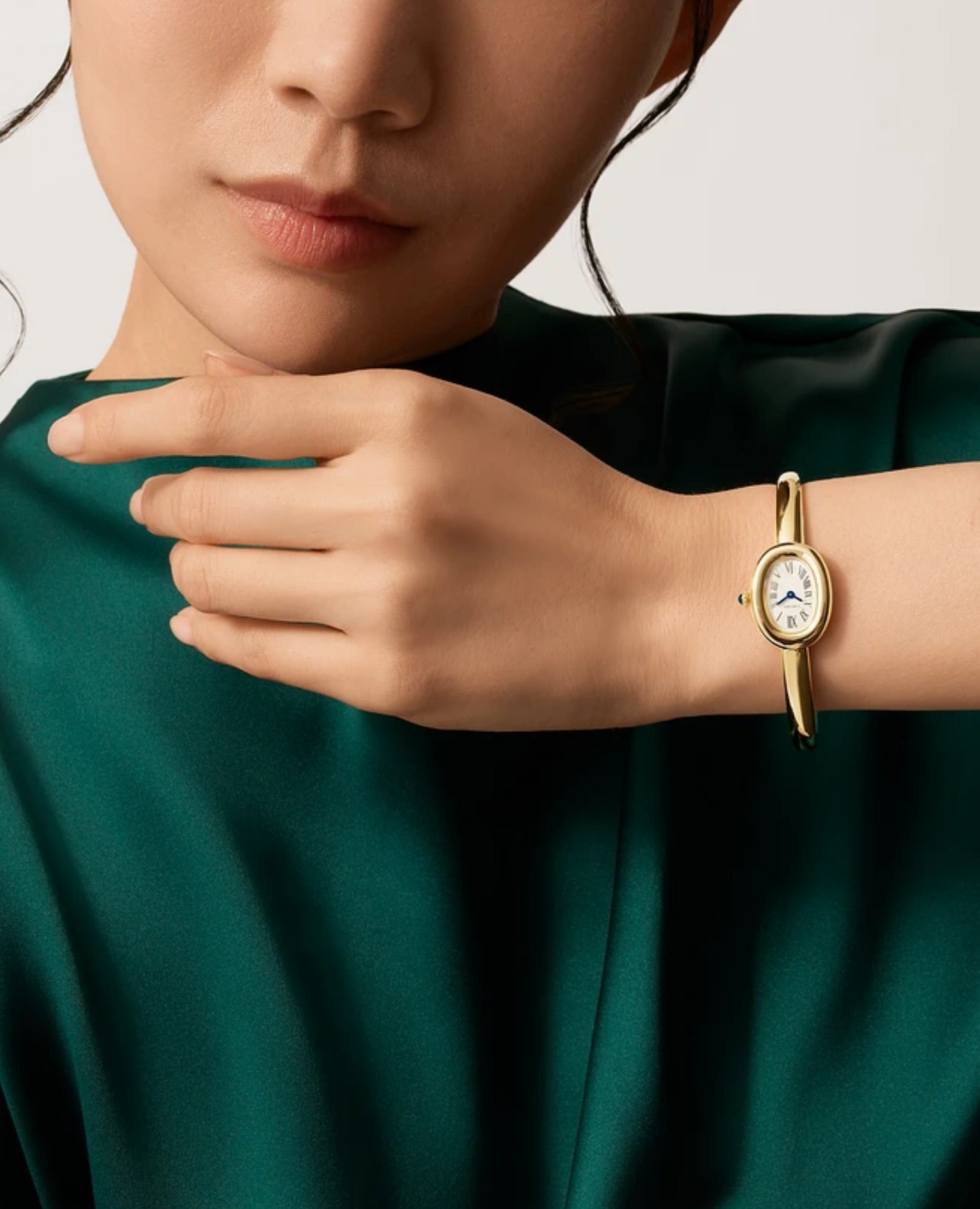 Cartier BAIGNOIRE Watch, Mini Model, Yellow Gold