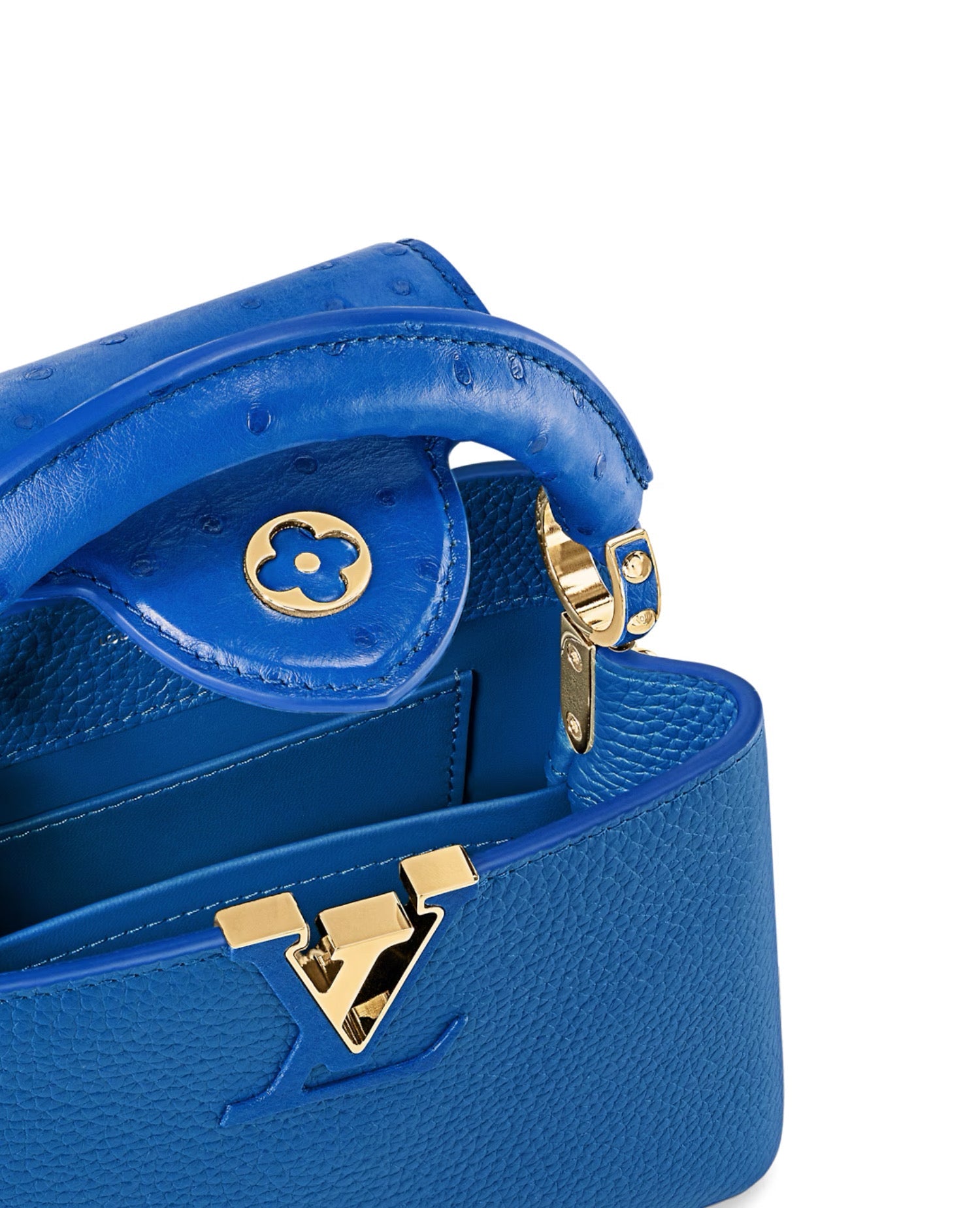 Louis Vuitton Capucines Mini Sophir Blue