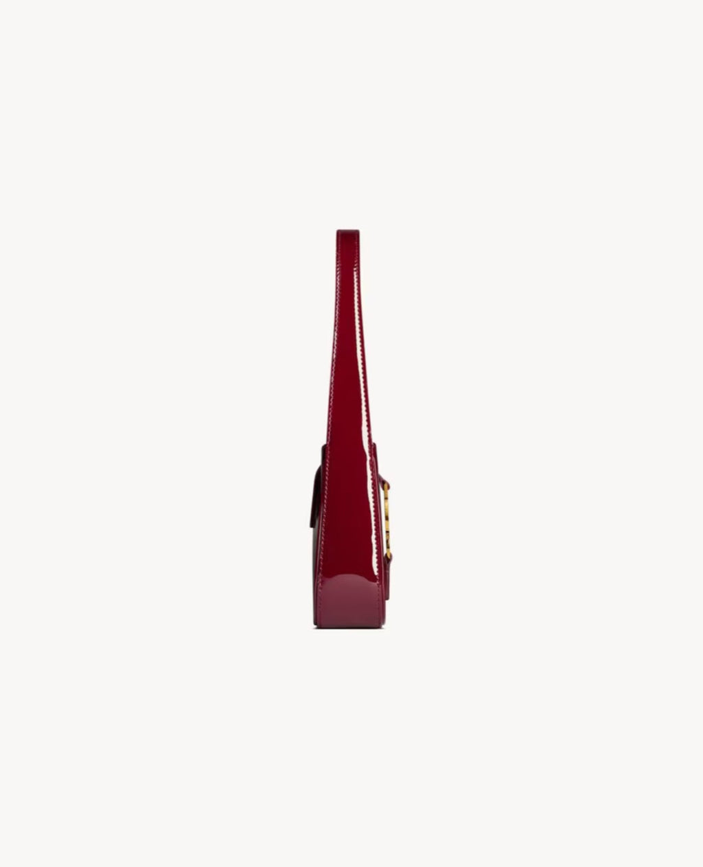 Saint Laurent Mini LE 5 À 7 In Patent Leather