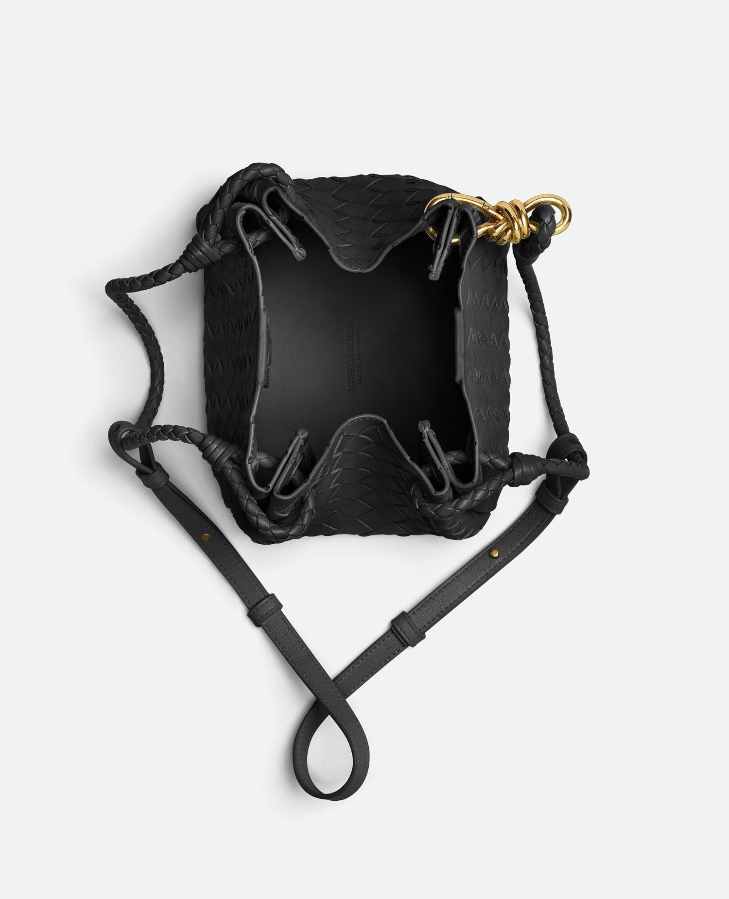 Bottega Veneta Small Parachute Black