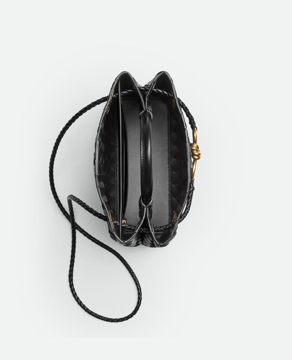 Bottega Veneta Small Andiamo Black