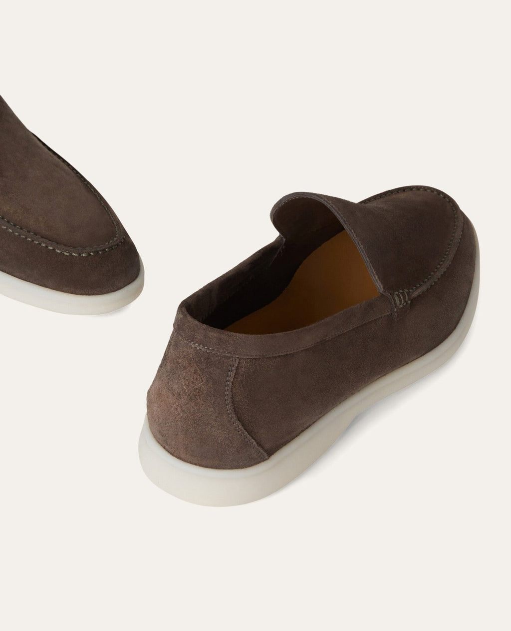 Loro Piana Summer Walk Loafer Warm Gray
