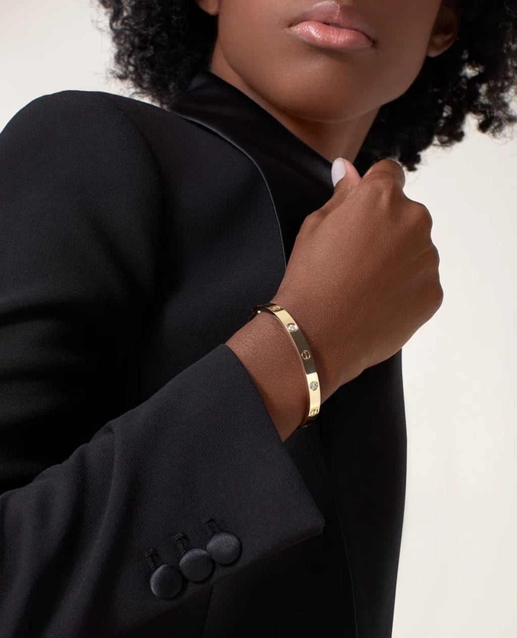 Cartier Love Bracelet, Classic, 4 Diamonds, Yellow Gold