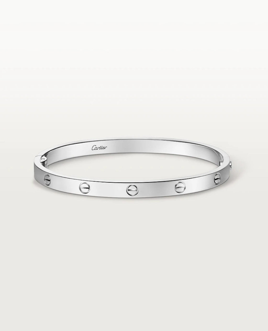 Cartier Love Bracelet, Medium Model, Silver