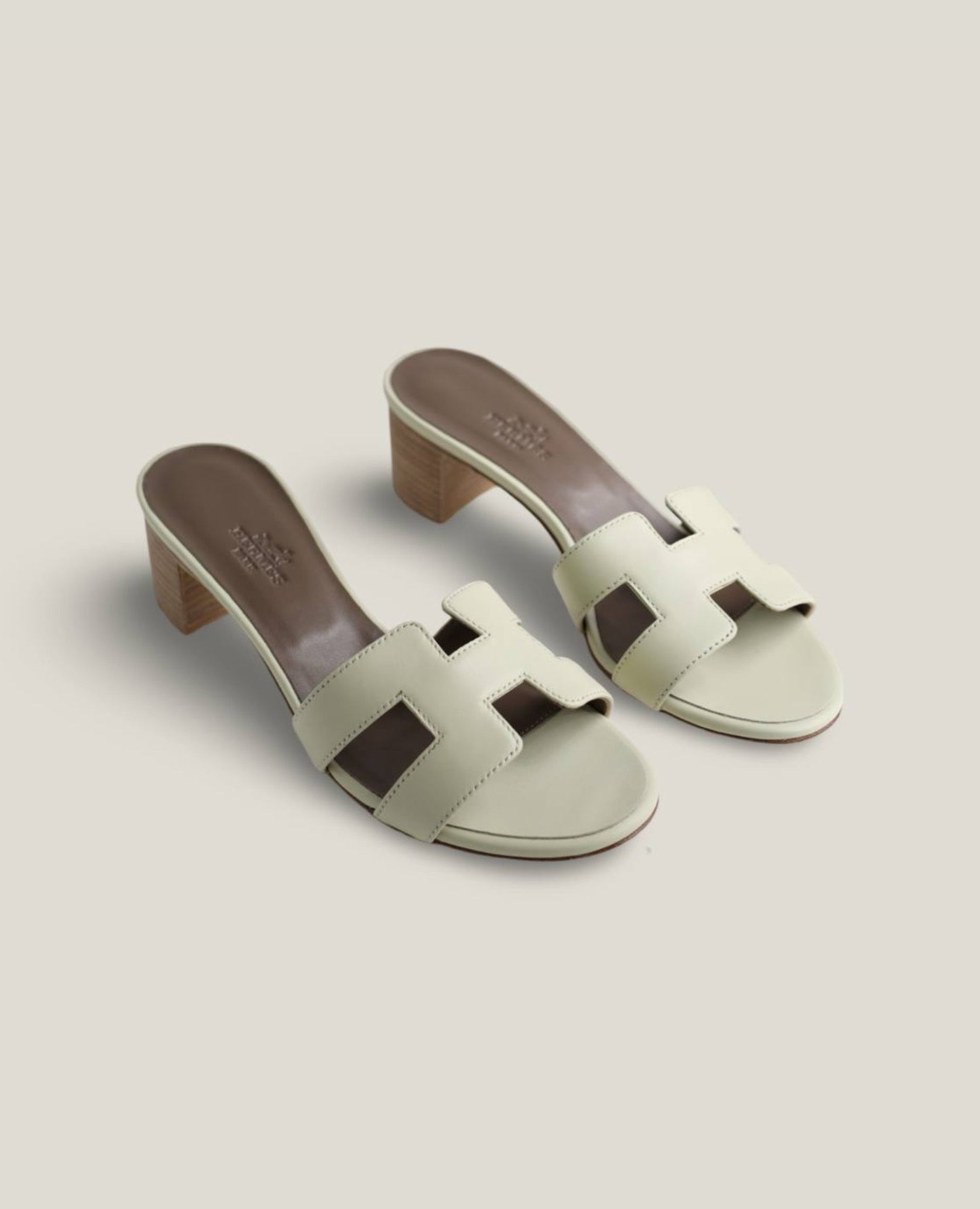 Hermès Oasis Sandal White