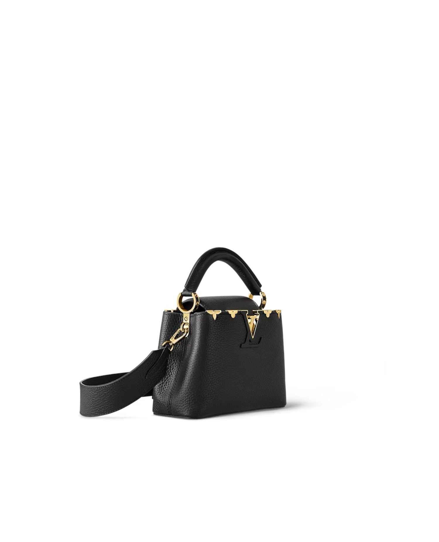 Louis Vuitton Capucines Mini Black Taurillon leather
