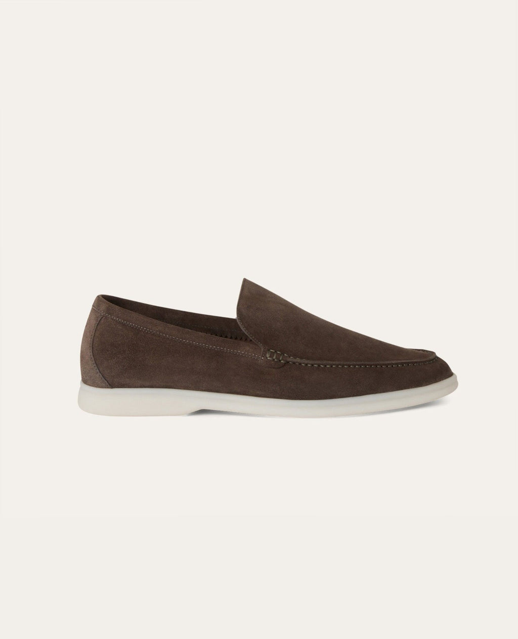 Loro Piana Summer Walk Loafer Warm Gray