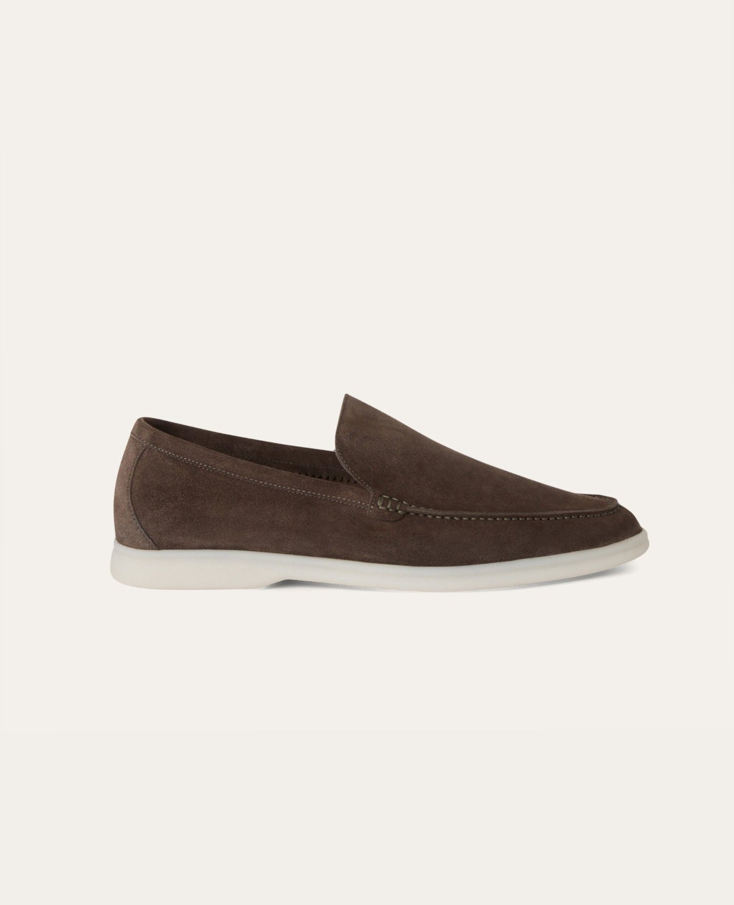 Loro Piana Summer Walk Loafer Warm Gray