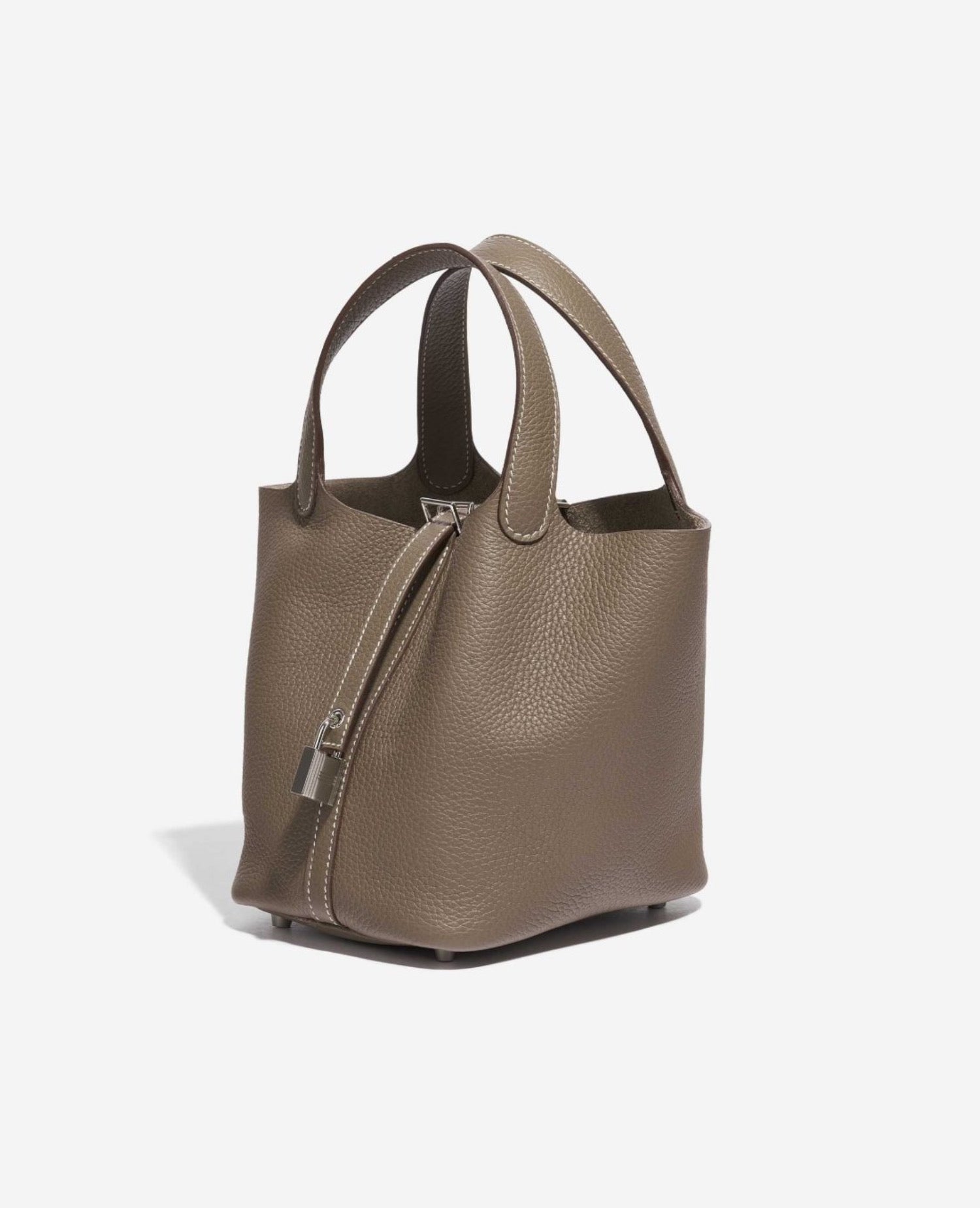 Hermès Picotin Lock 18 bag Etoupe Silver