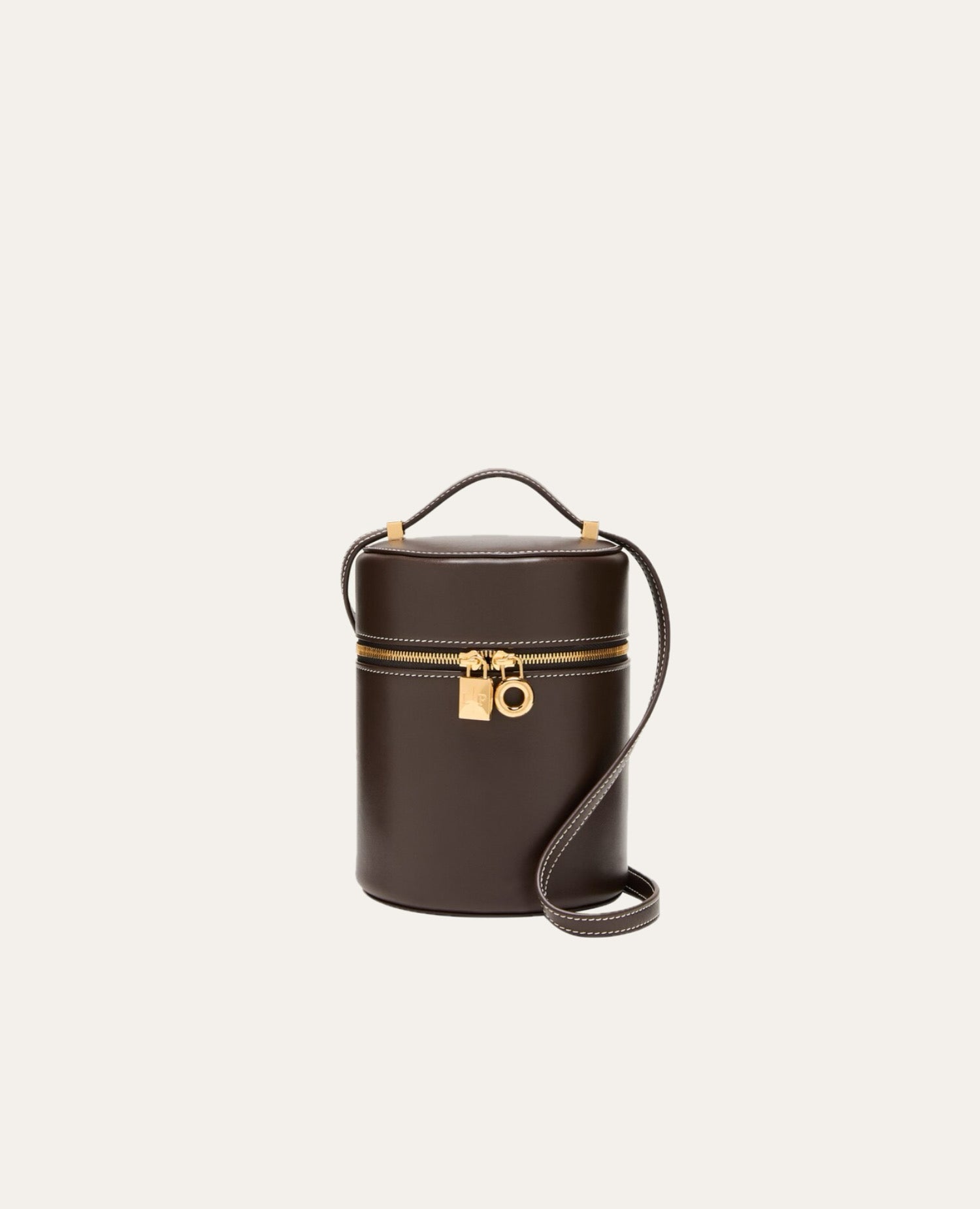 Loro Piana Extra Case Medium Dark Chocolate