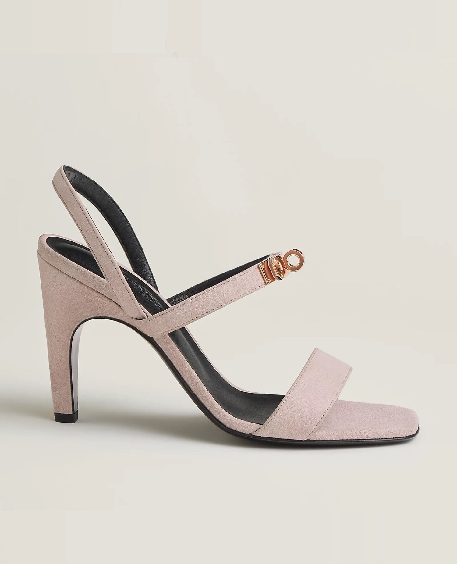 Hermès Glamour 95 Sandal Rose Porcelaine