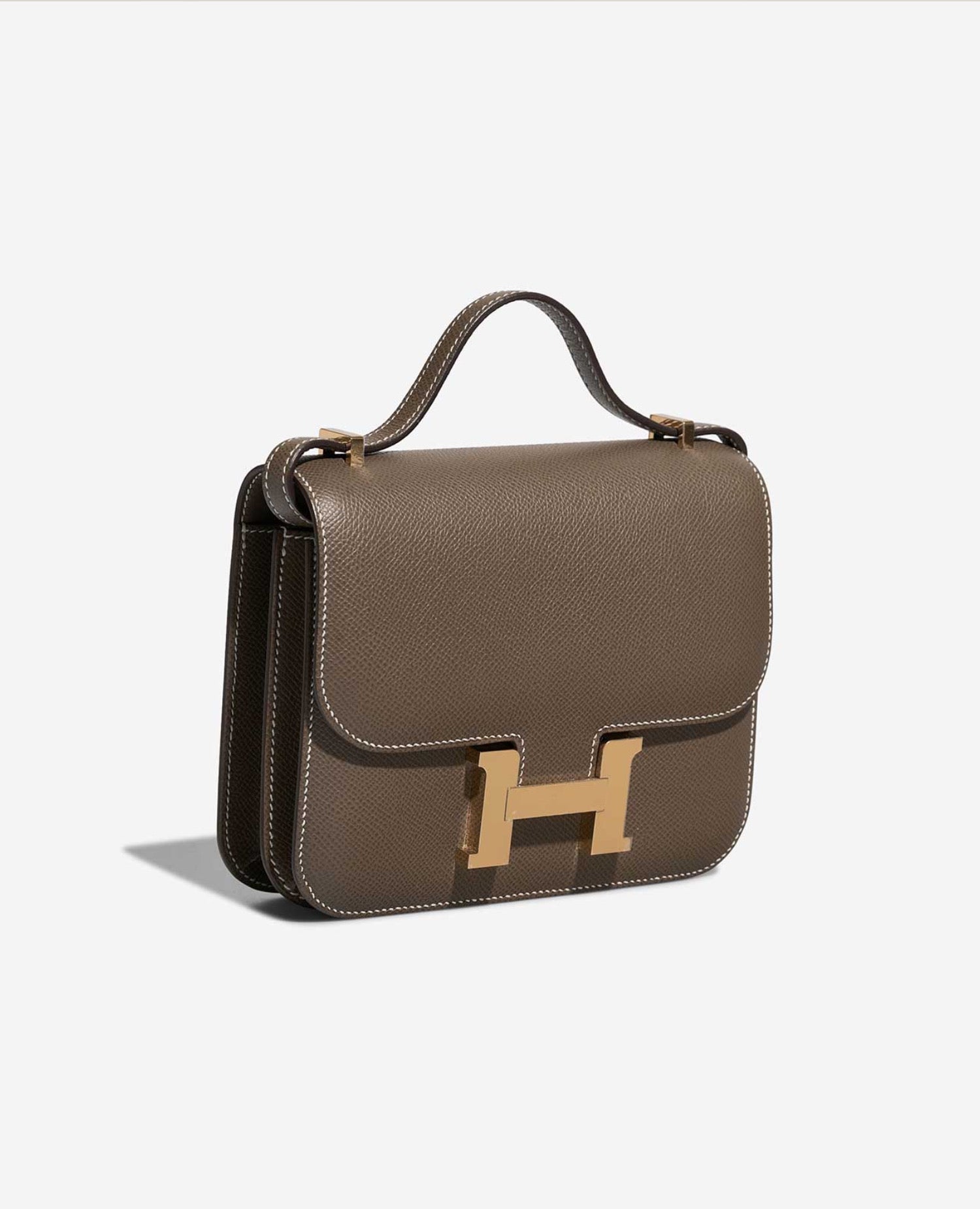 Hermès Constance 18 Epsom Étoupe Gold