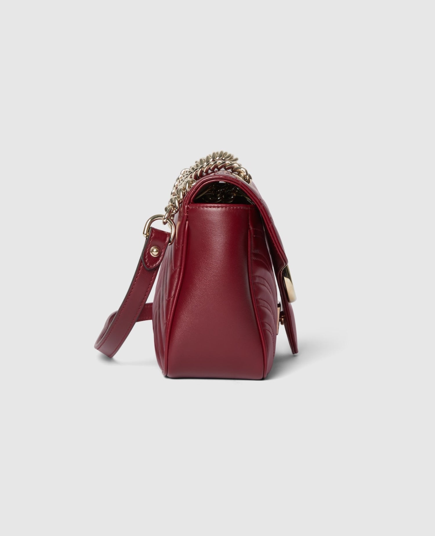 Gucci GG Marmont Small Shoulder Bag Red