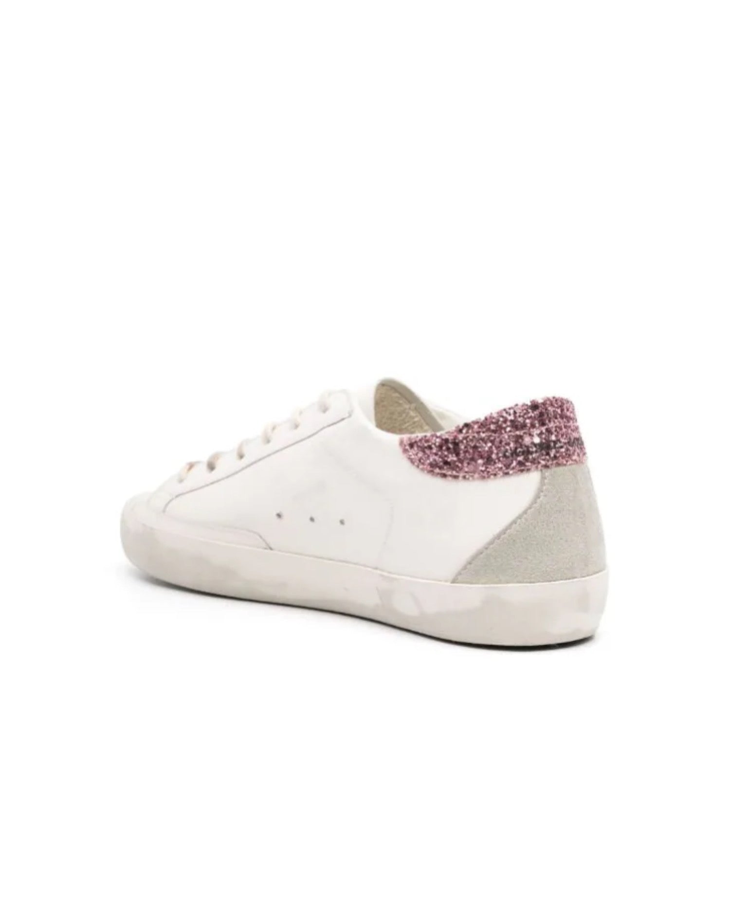 Golden Goose Women’s Super-Star With Silver Star Sneaker