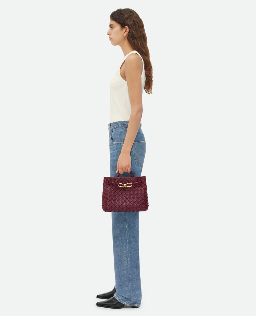 Bottega Veneta Small Andiamo Barolo