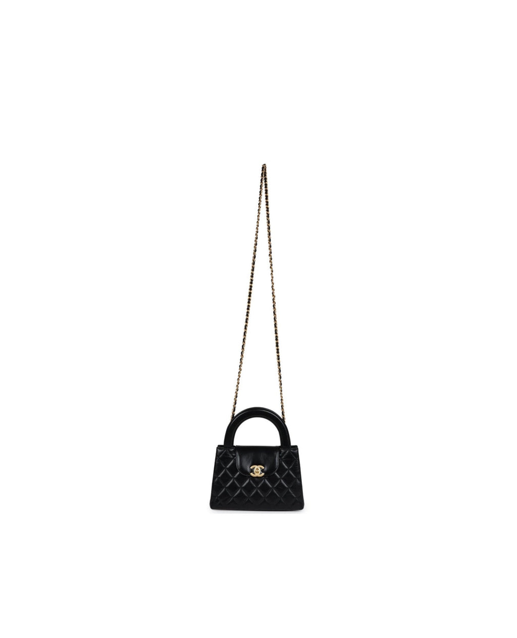 Coco Small Kelly Shopper Lambskin Black