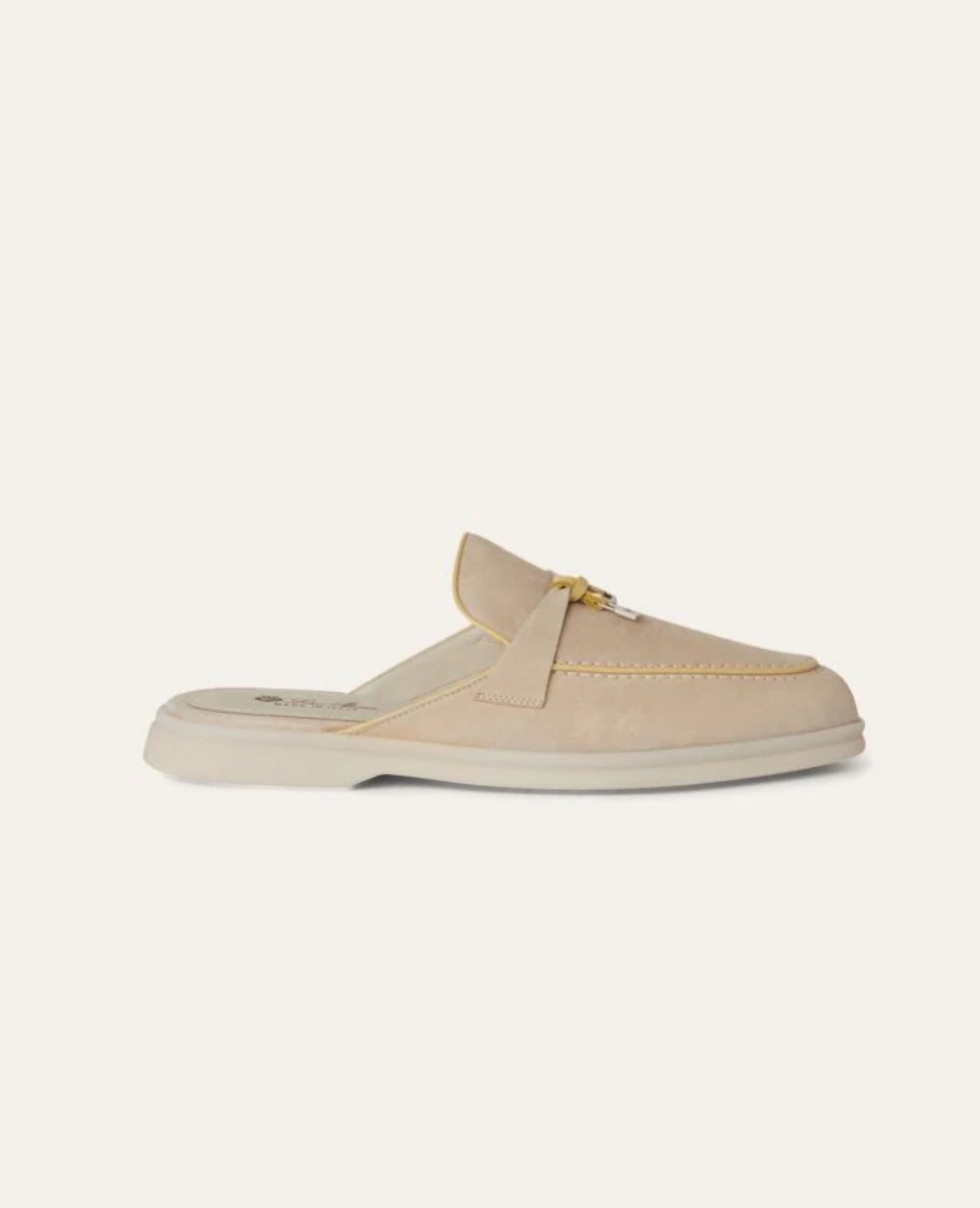 Loro Piana Babouche Charms Walk Loafers Topioca