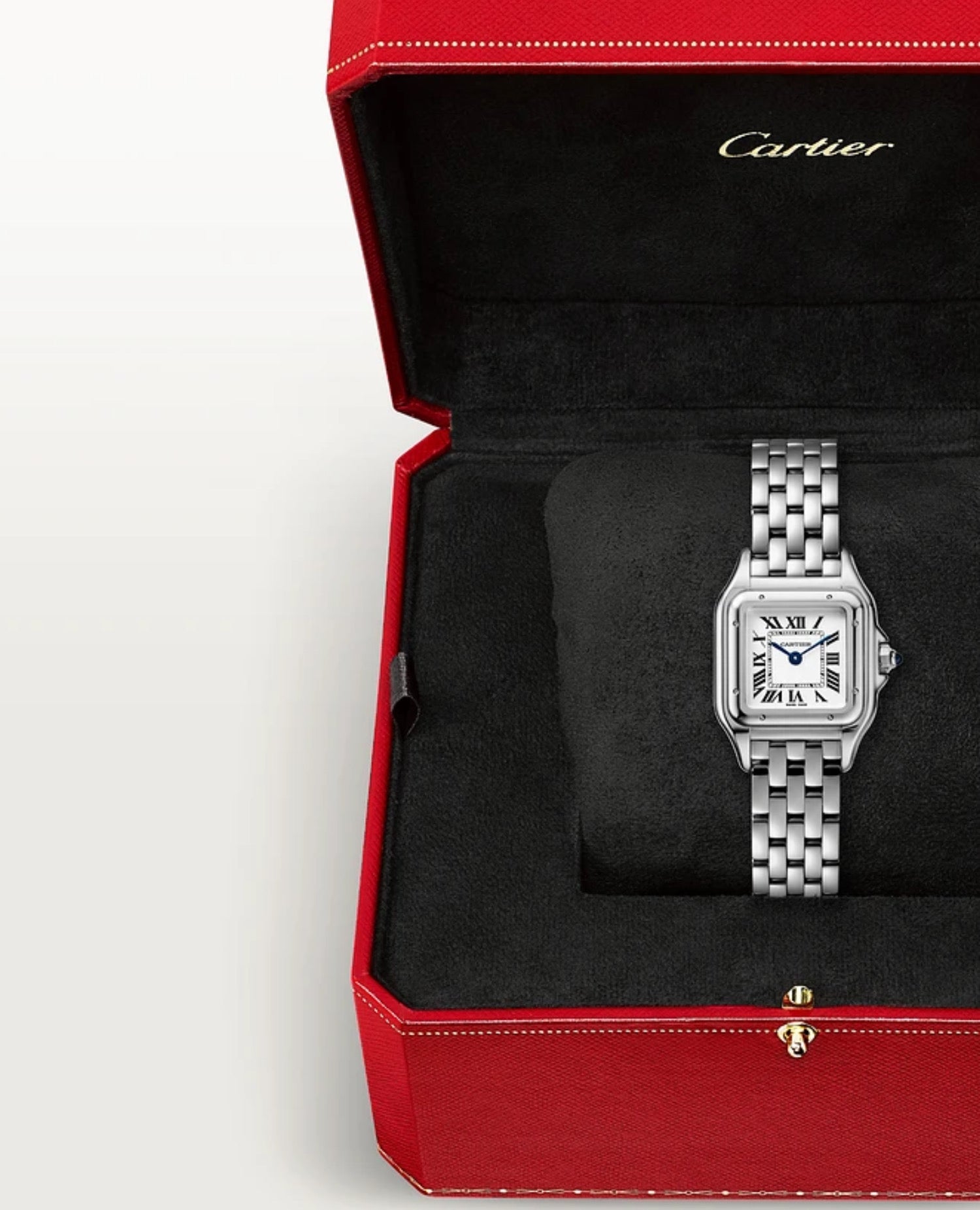 Panthèrs DE Cartier Watch, Small Model, Silver
