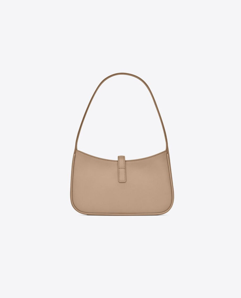 Saint Laurent Mini Le 5 À 7 In Smooth Leather Biege