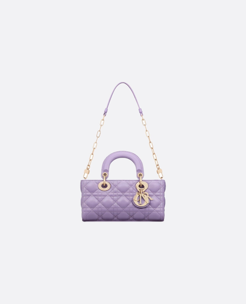 Christian Dior Small Lady D-Joy Bag lilac