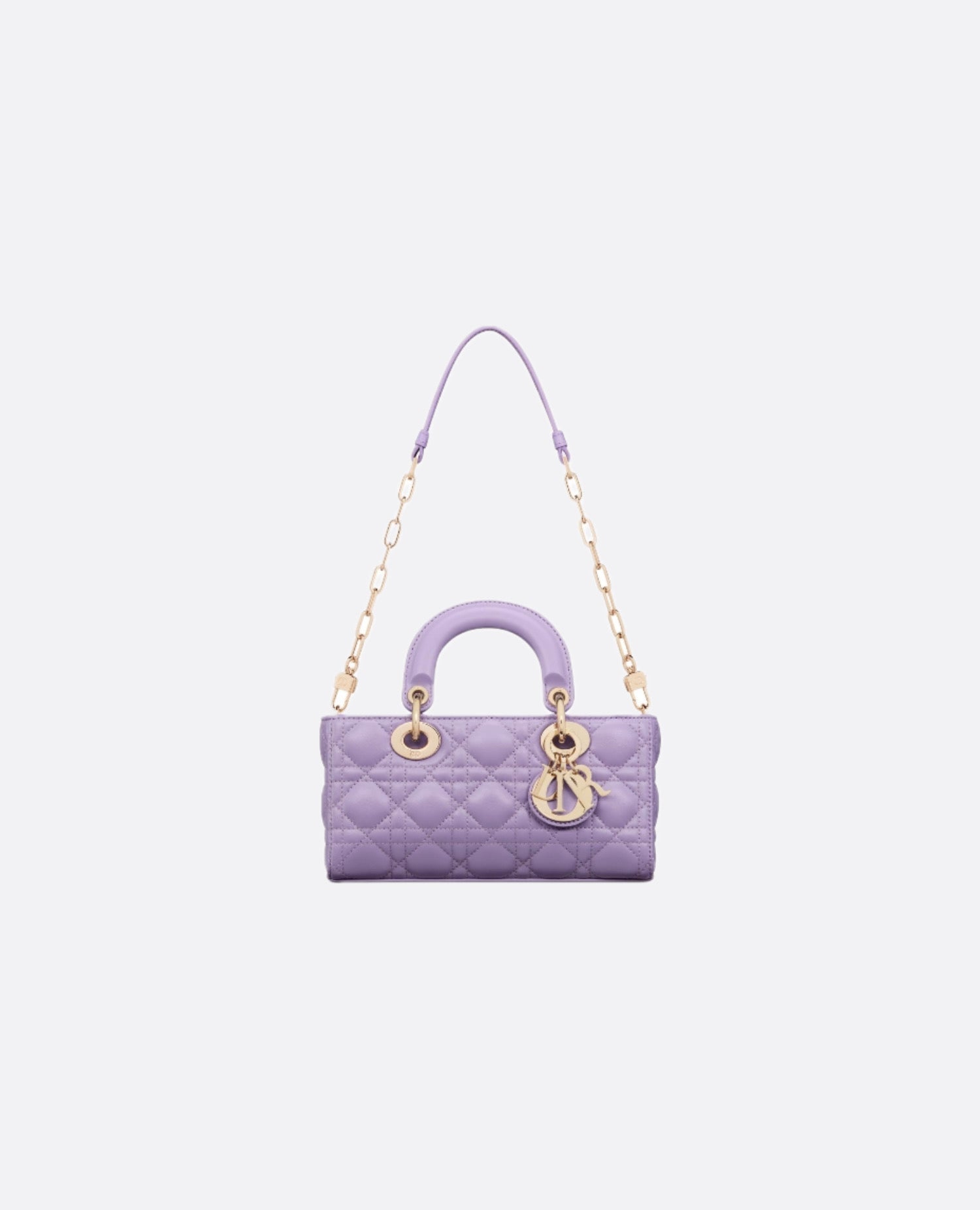 Christian Dior Small Lady D-Joy Bag lilac
