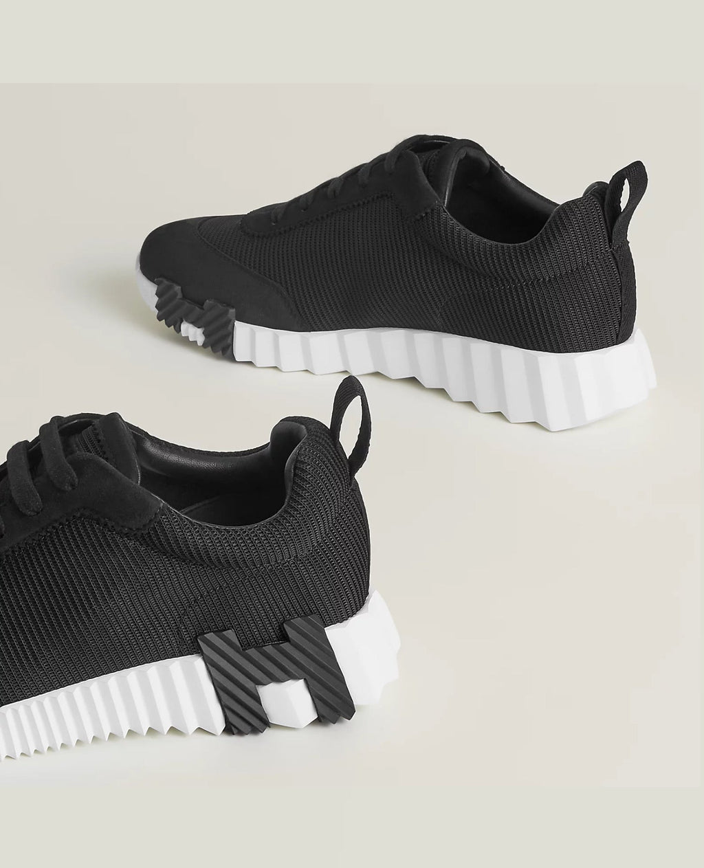 Hermès Bouncing Sneaker Technical Mesh Black