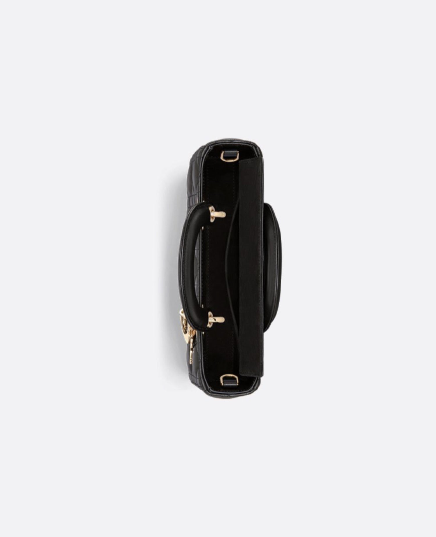 Christian Dior Small Lady D-Joy Bag Black Cannage Lambskin