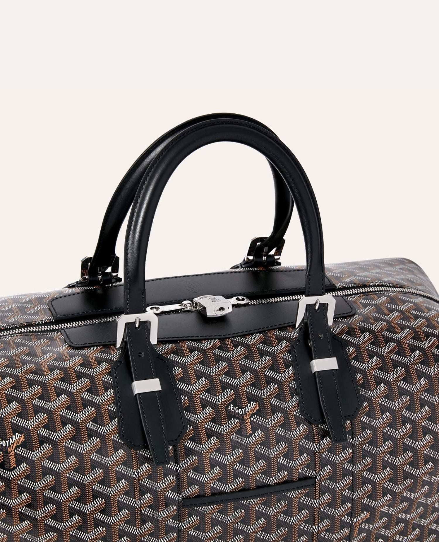 Goyard Bowling 45 bag Black