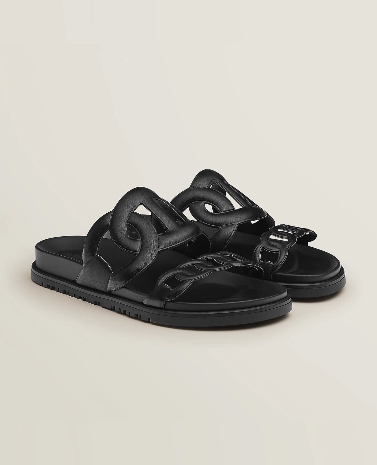 Hermès Extra Sandal Noir