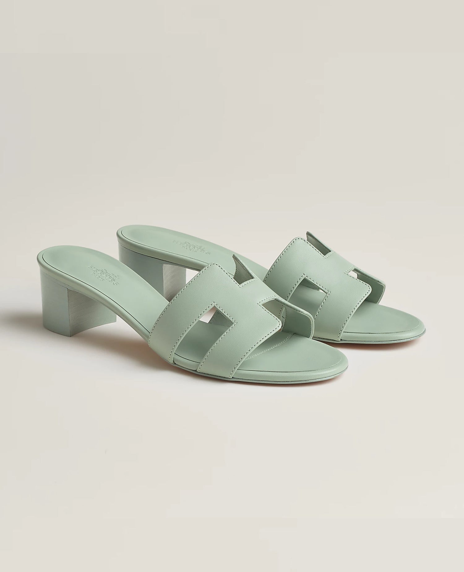 Hermès Oasis’s Sandal Vert D’eau