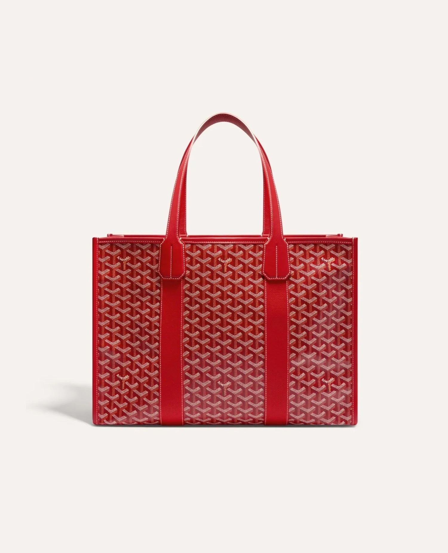 Goyard Villette Tote Bag Red