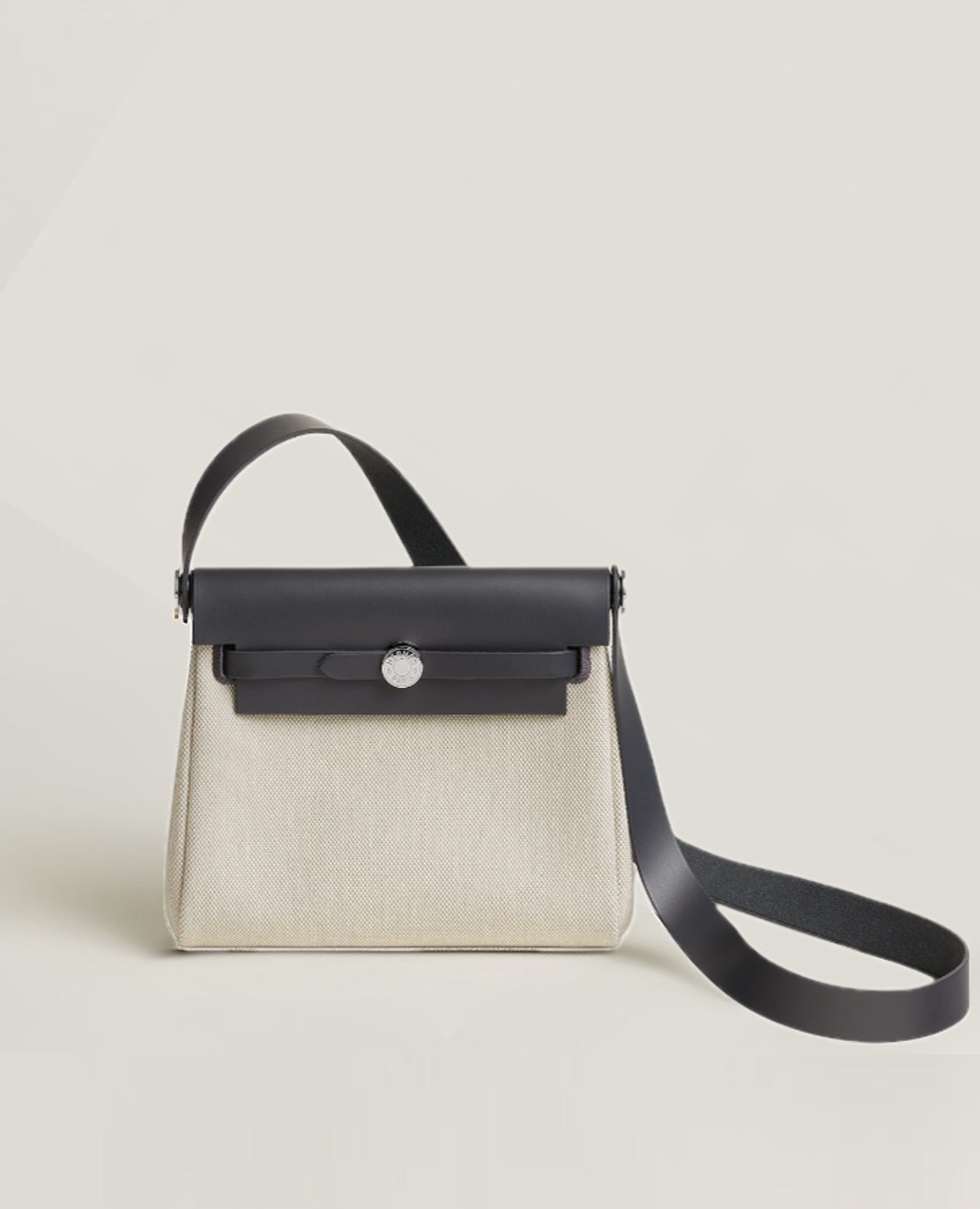 Hermès Herbag Zip 20 Ecru/Ardoise