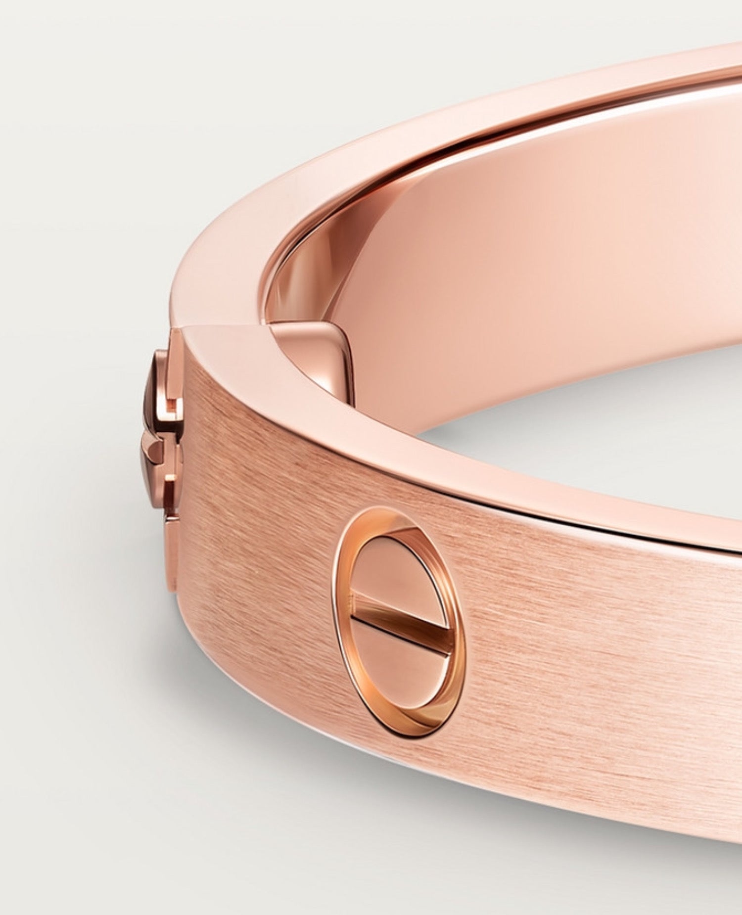 Cartier Love Bracelet, Classic Model, Brushed, Rose Gold