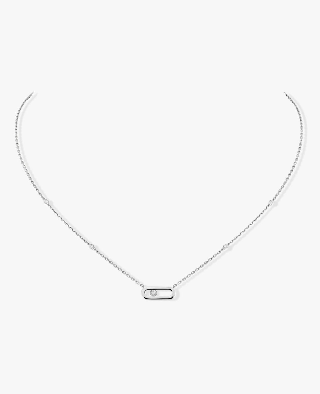 Messika Sliver Move Uno Necklace