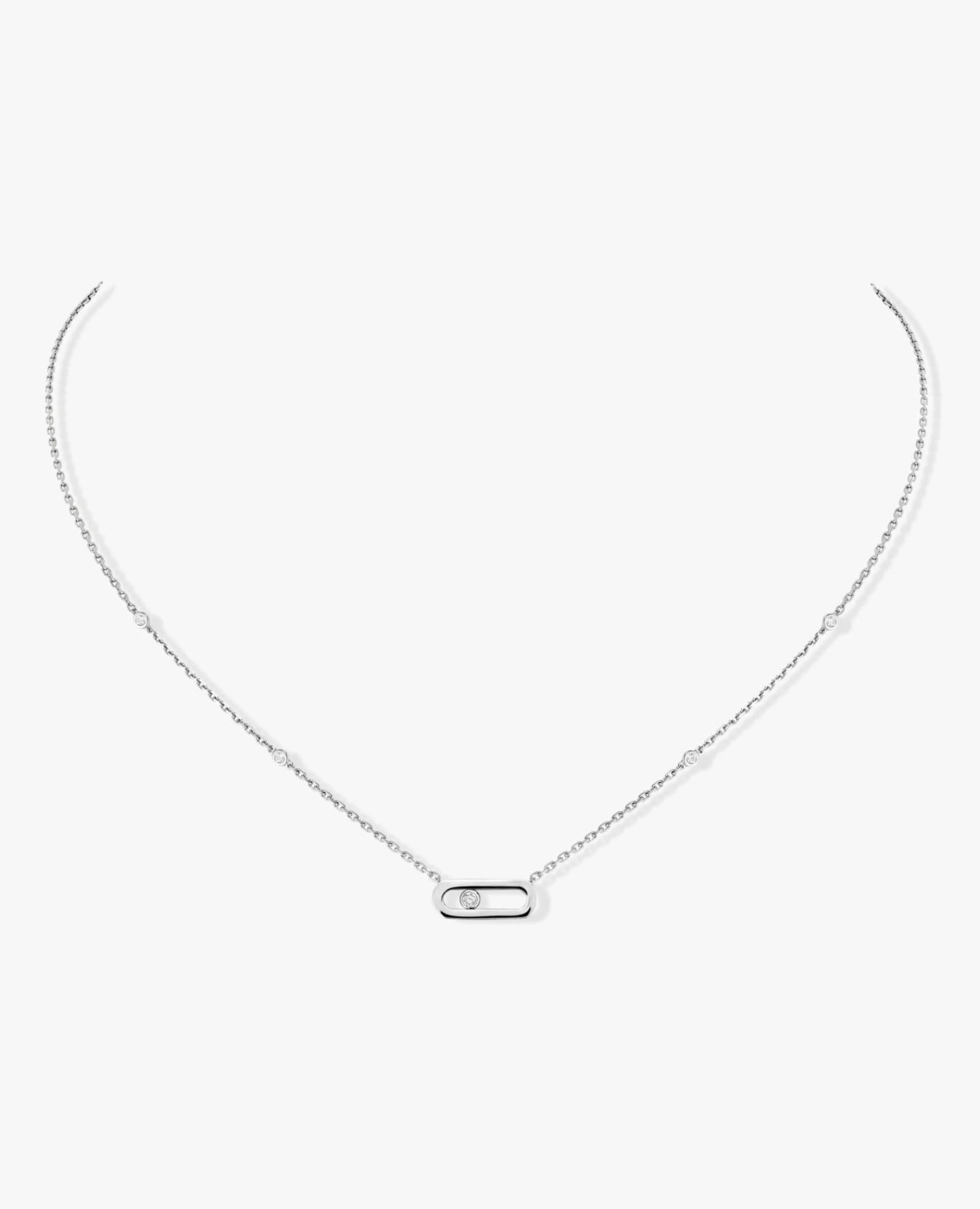 Messika Sliver Move Uno Necklace
