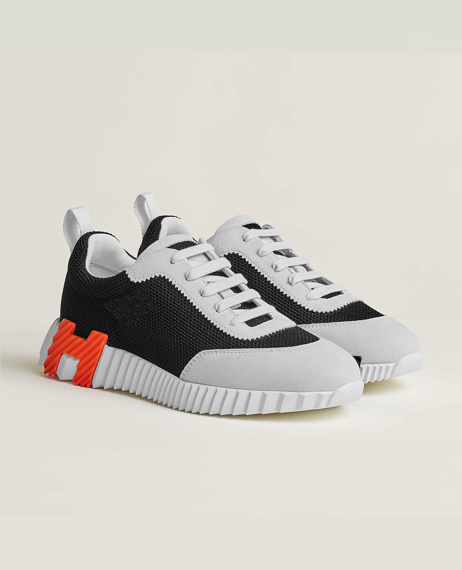 Hermès Bouncing sneaker Noir / Blanc