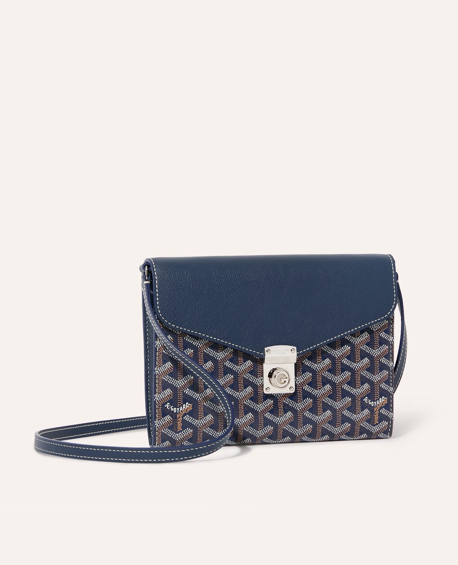 Goyard Chypre Wallet-Pouch Navy Blue