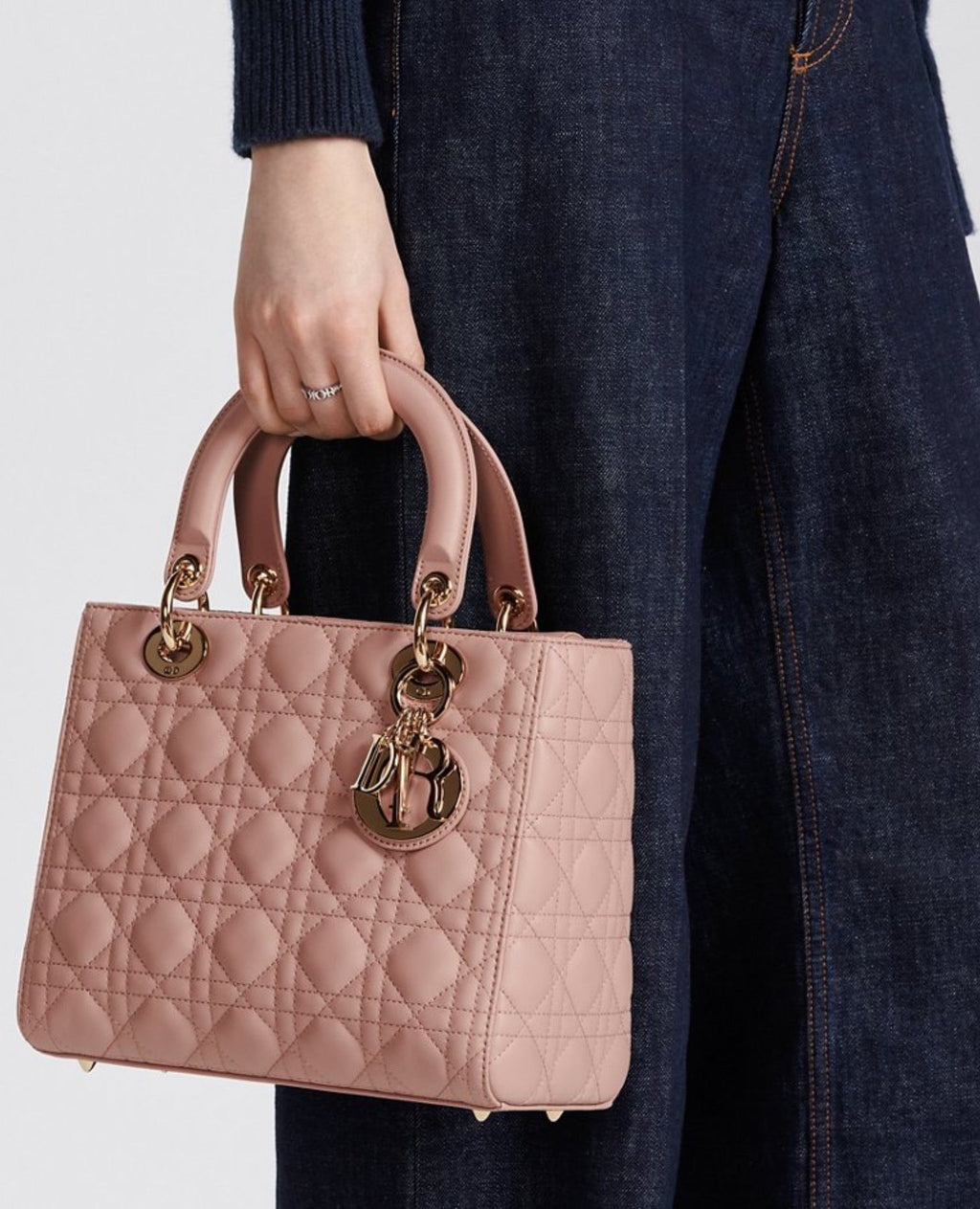 Christian Dior Medium Lady Dior Bag Blush