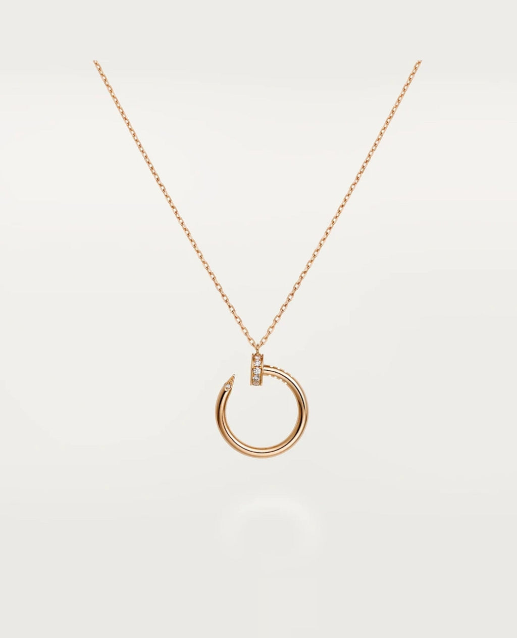 Cartier Just Un Clou Necklace, Rose Gold