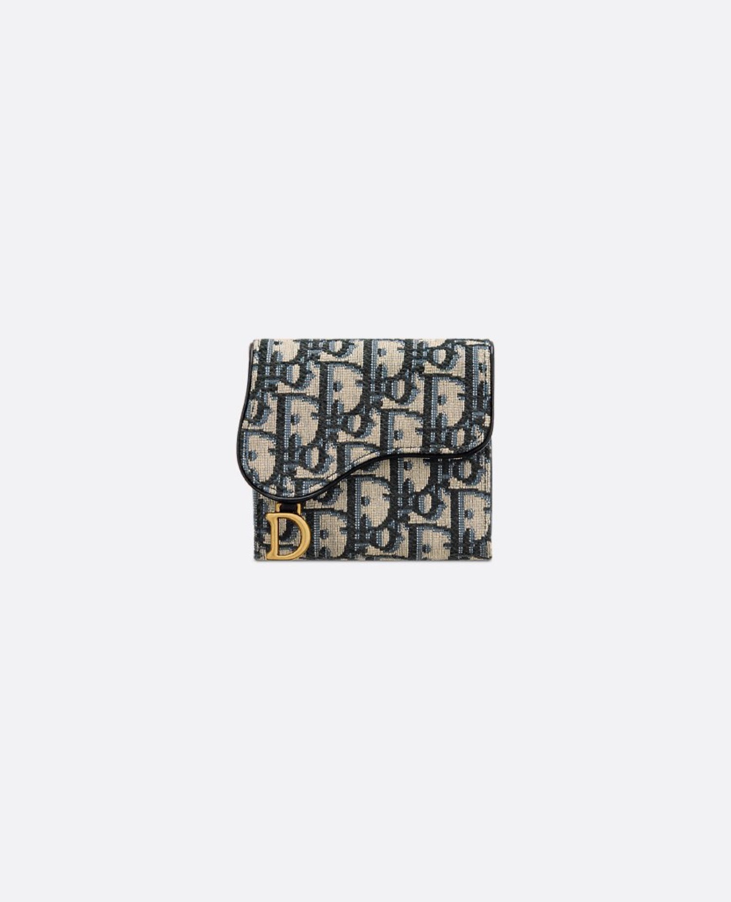 Christian Dior Saddle Lotus Wallet