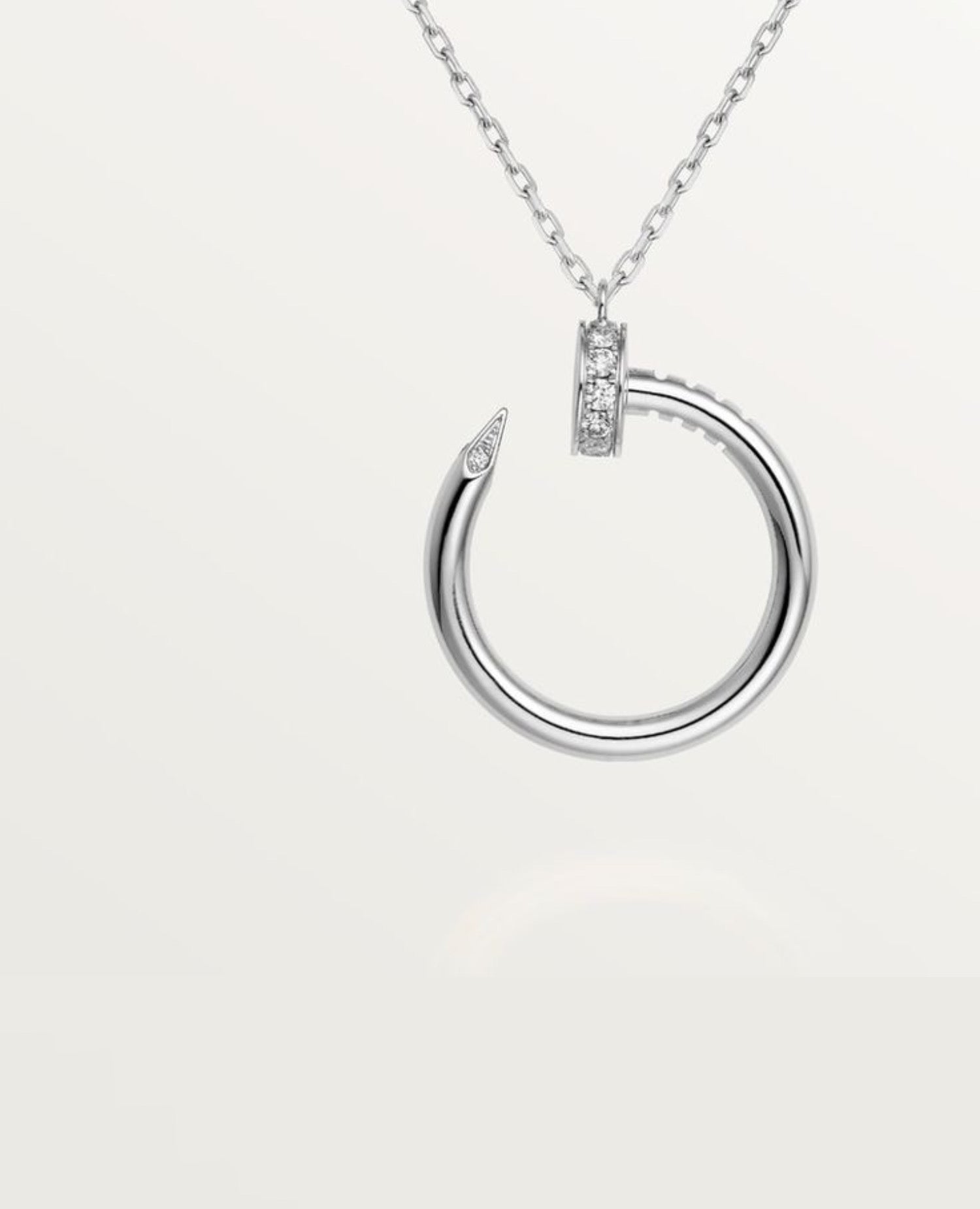 Cartier Juste Un Clou Necklace, Silver