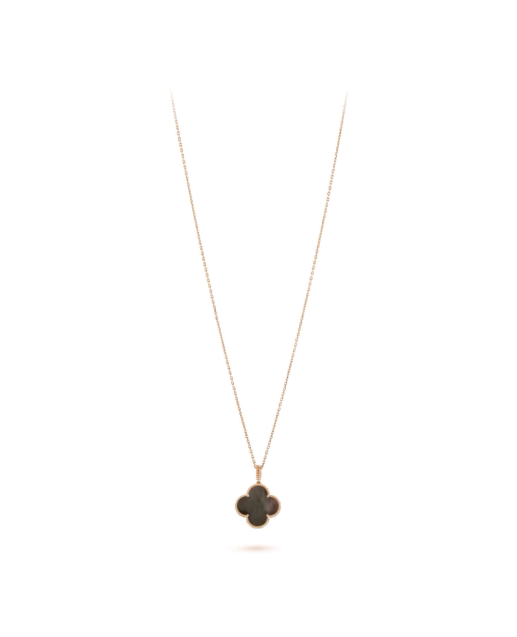 Van Cleef Vintage Alhambra pendant, rose gold, Mother-of-pearl
