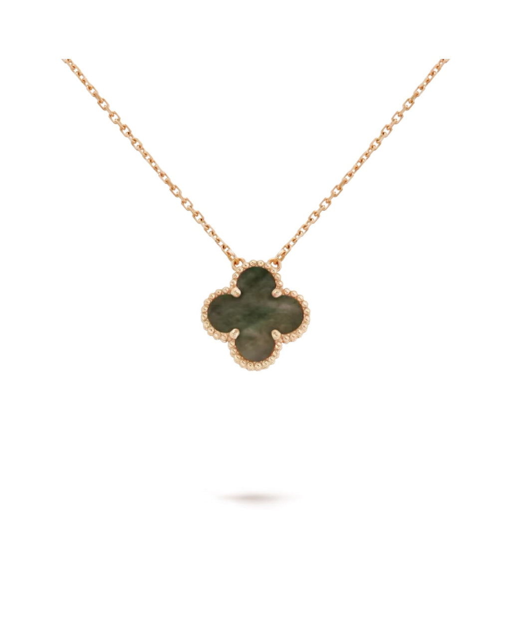 Van Cleef Vintage Alhambra pendant, rose gold, Mother-of-pearl