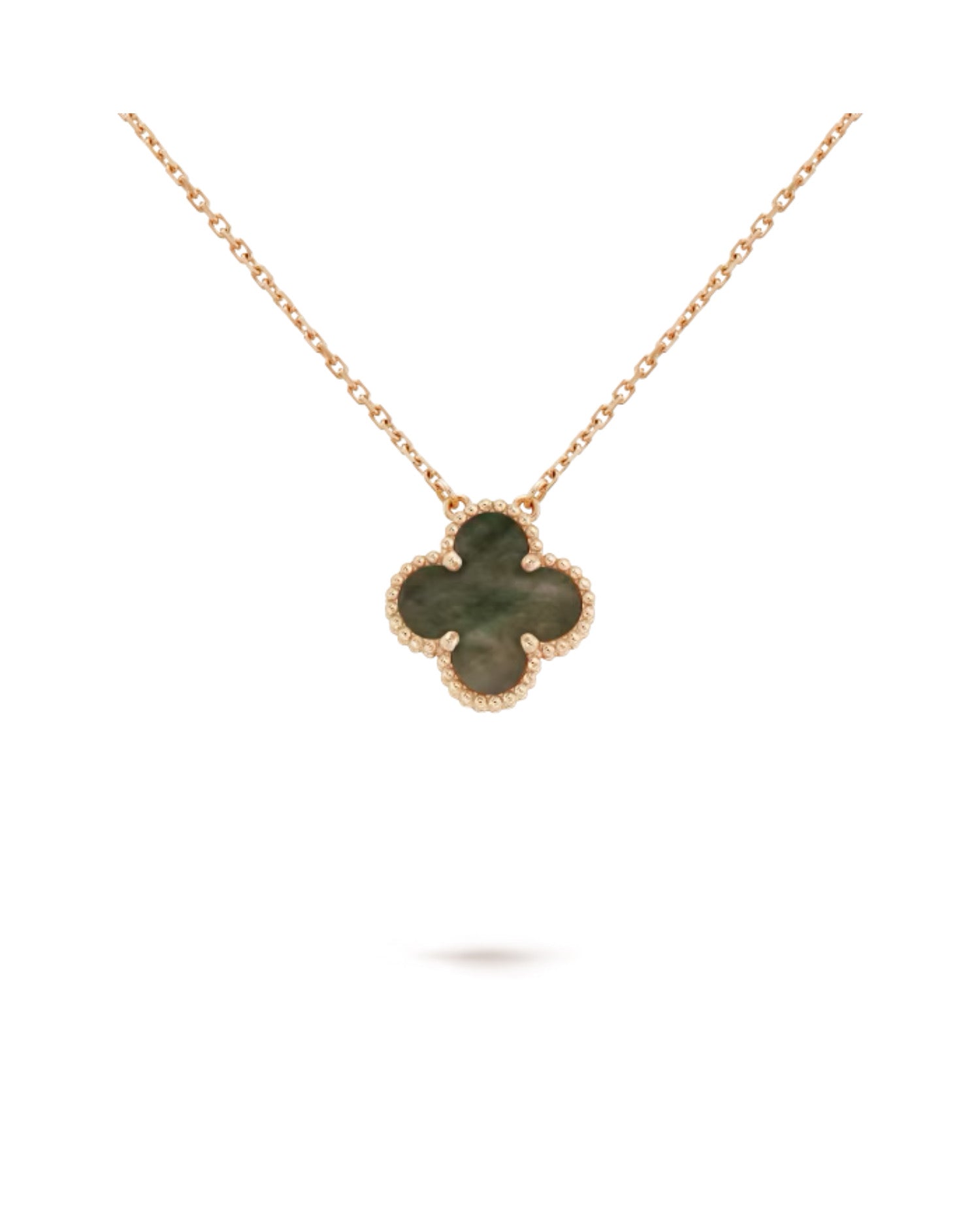 Van Cleef Vintage Alhambra pendant, rose gold, Mother-of-pearl