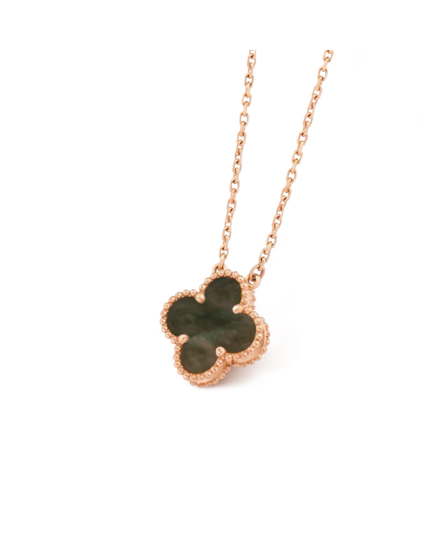 Van Cleef Vintage Alhambra pendant, rose gold, Mother-of-pearl