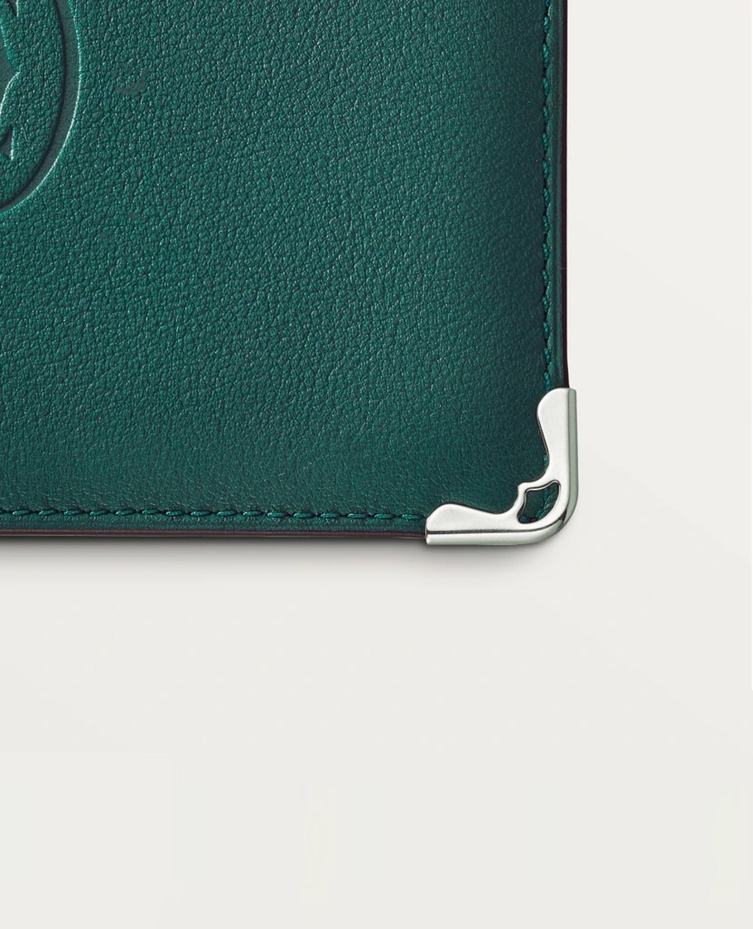 Cartier 6-Credit Card Wallet Peacock-Green
