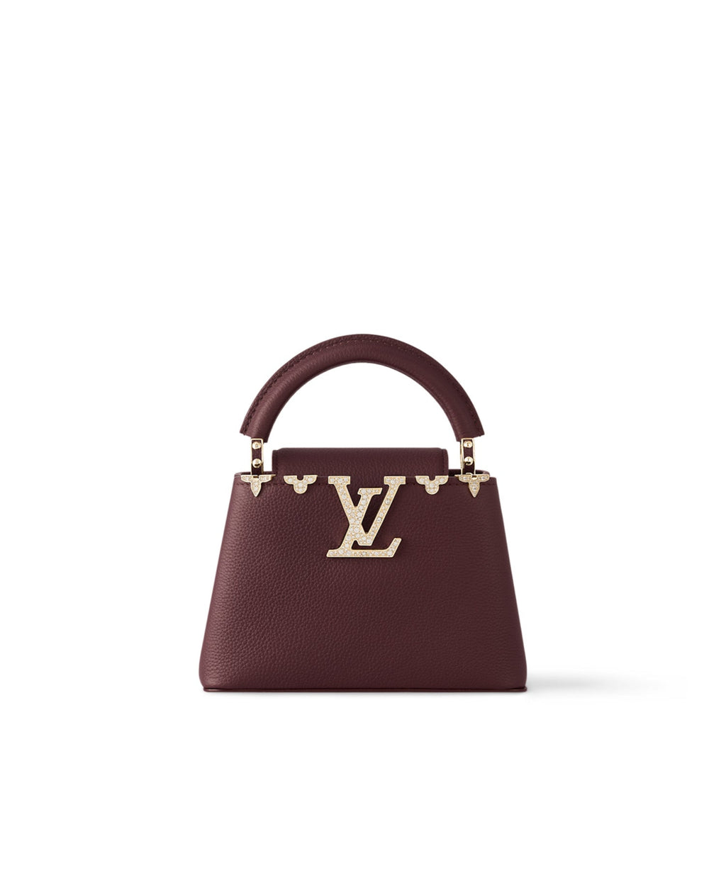 Louis Vuitton Capucines Mini Boedeaux Red