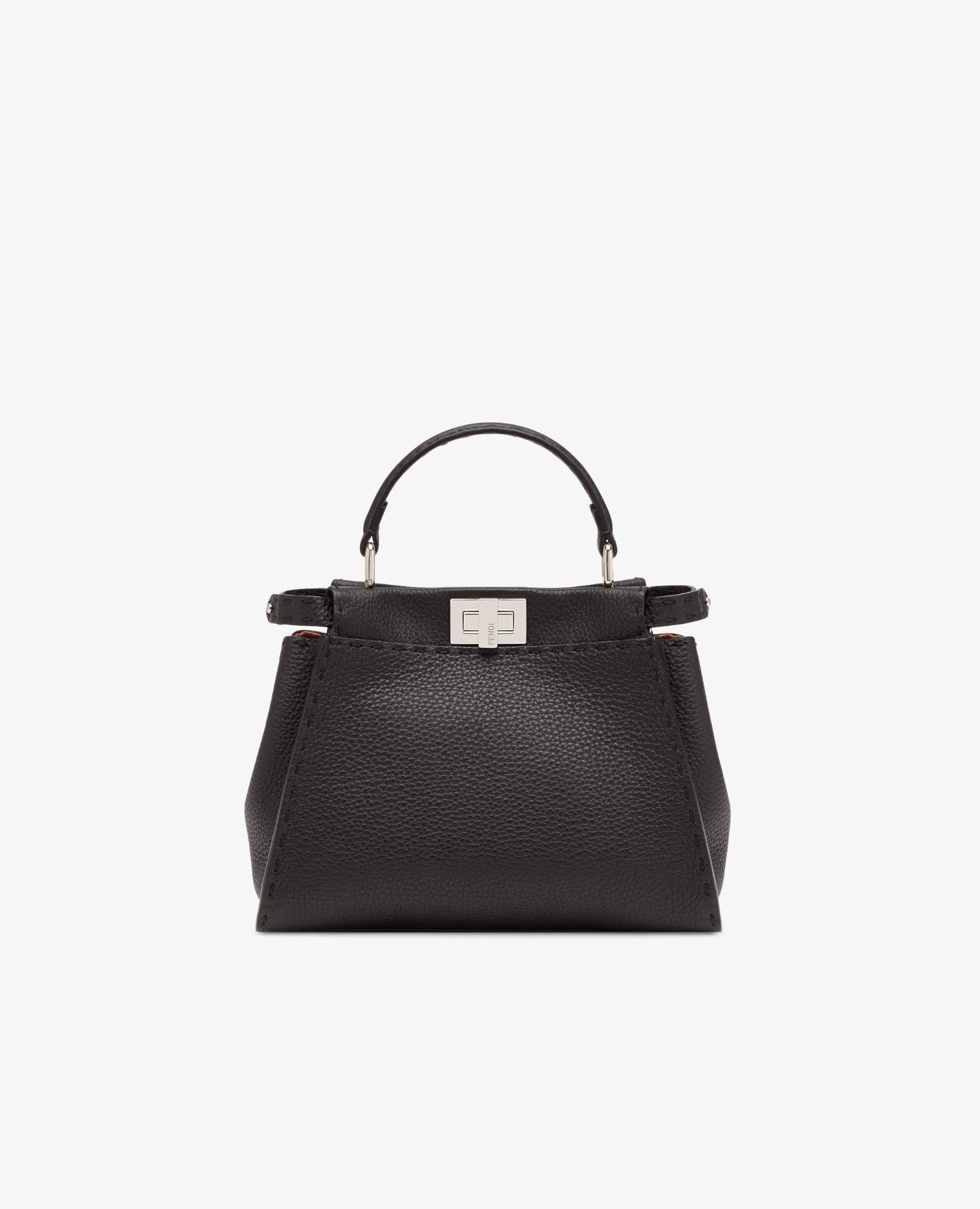 Fendi Peekaboo Mini Black Cuoio Romano